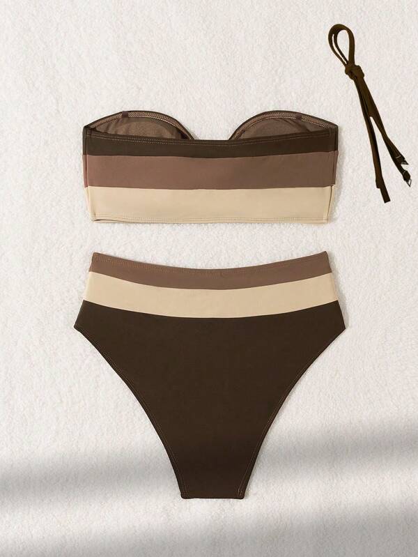 Biquíni Top Tricolor Bárbara