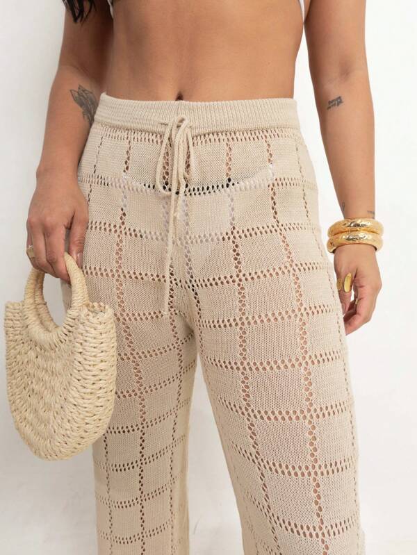 Saída de Praia Calça Tricot Any