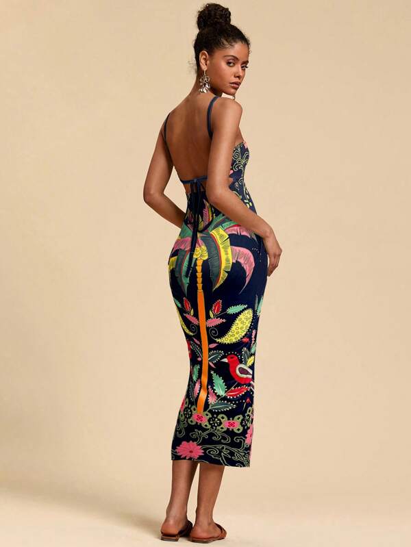 Vestido Slim Fit Tropical Cocotier, https://bahamorenna.com/