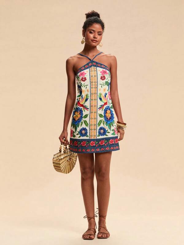 Vestido Mini Feminino Costas Nuas Été, https://bahamorenna.com/