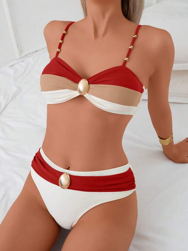 Biquíni Tricolor Gisele