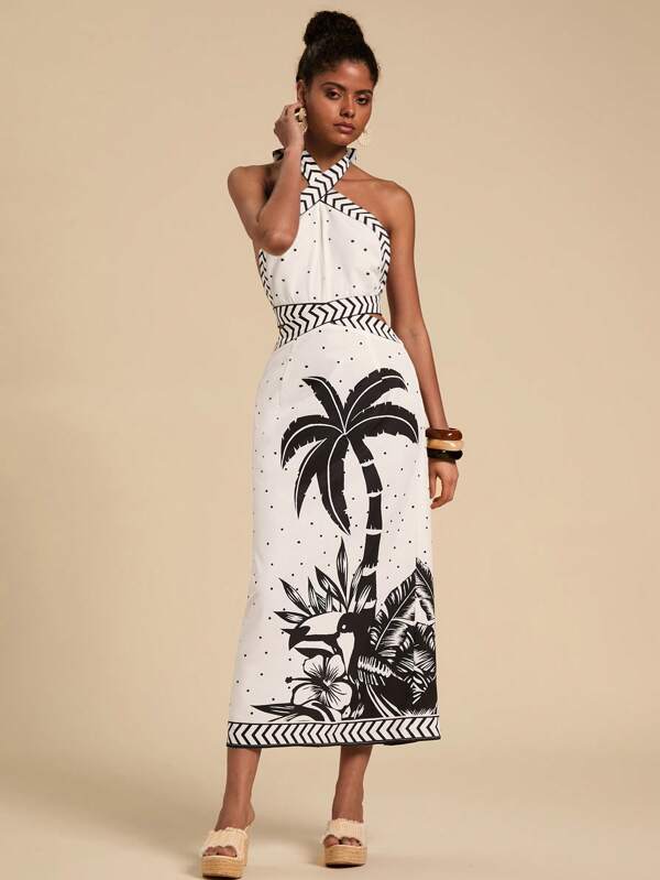 Vestido Recorte Cintura Midi Plage, https://bahamorenna.com/