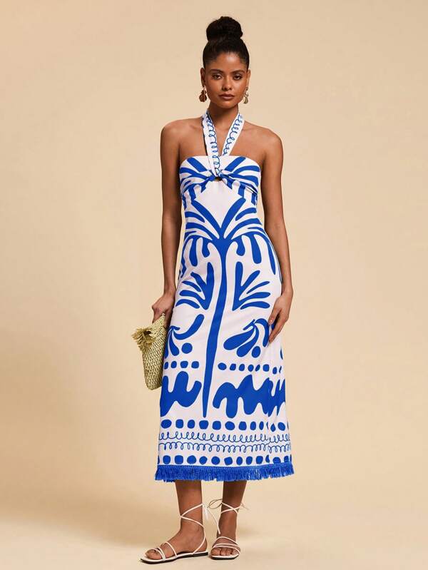 Vestido Longo Elegante Verão Risques, https://bahamorenna.com/