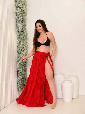 Saída de Praia Saia Longa Isa