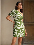 Vestido Mini Gola Assimétrica Usine, https://bahamorenna.com/