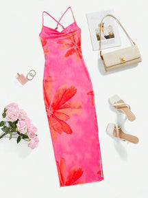 Vestido Decote Cruzado Fluido Serré, https://bahamorenna.com/