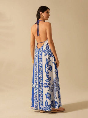 Vestido Longo Tropical Arbre, https://bahamorenna.com/