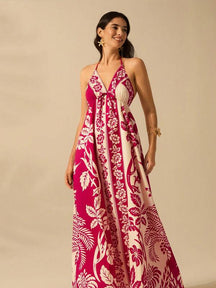 Vestido Longo Tropical Arbre, https://bahamorenna.com/