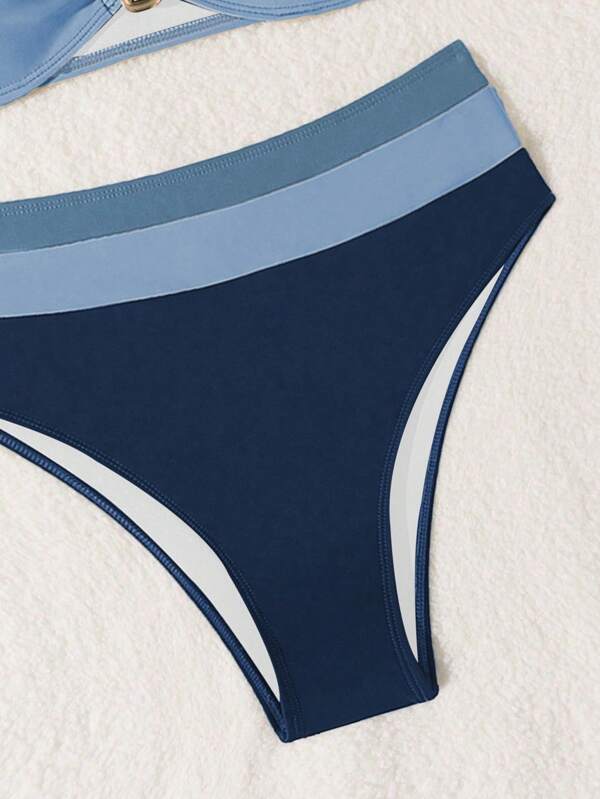 Biquíni Top Tricolor Bárbara