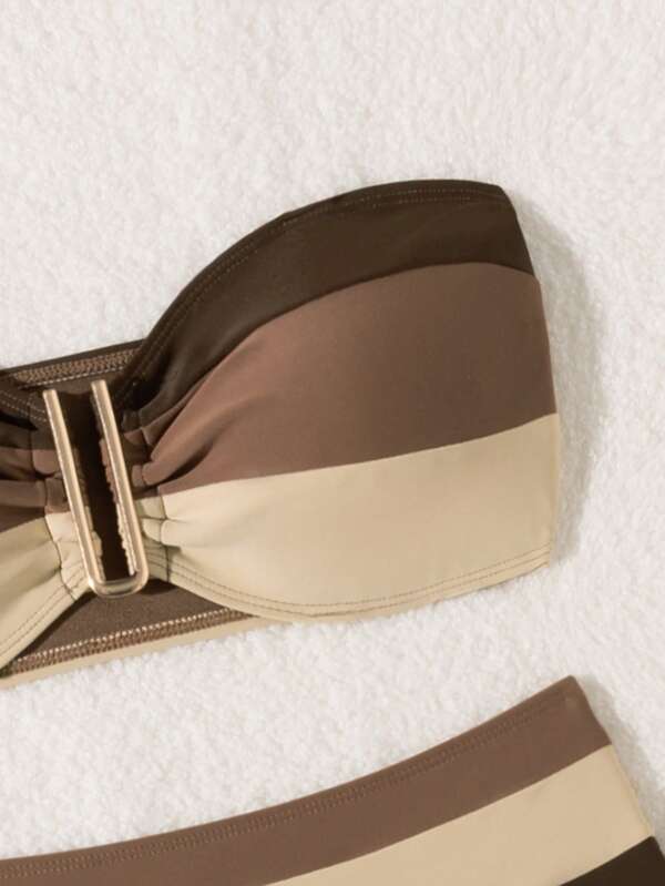 Biquíni Top Tricolor Bárbara