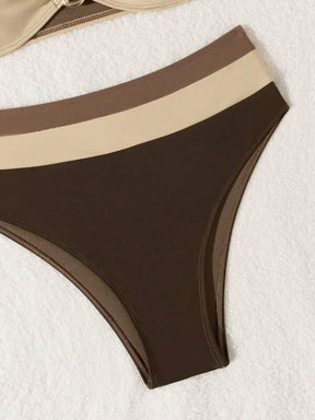 Biquíni Top Tricolor Bárbara