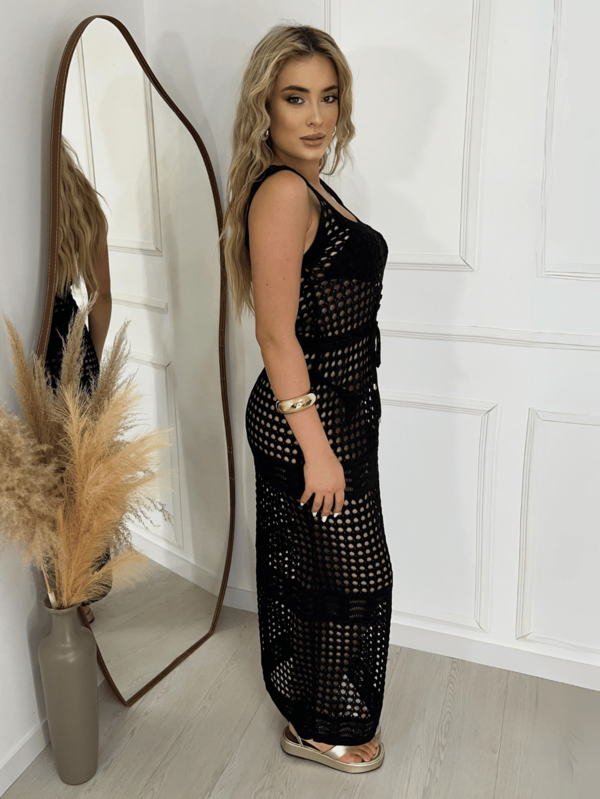 Saída de Praia Vestido Tricot Ivy