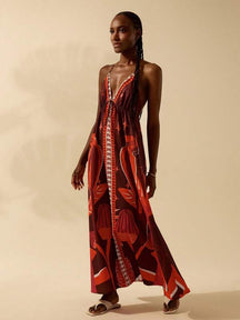 Vestido Longo Tropical Arbre, https://bahamorenna.com/