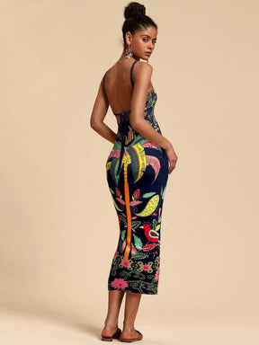 Vestido Slim Fit Tropical Cocotier, https://bahamorenna.com/