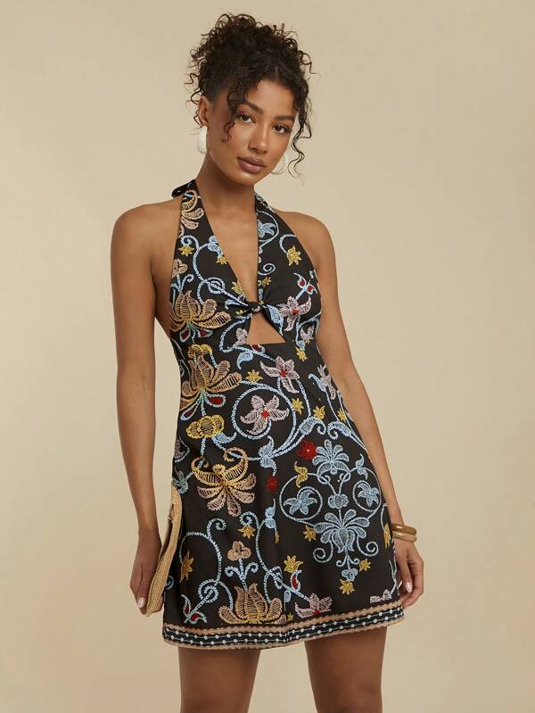 Vestido Curto Costas Nua Fleuri, https://bahamorenna.com/