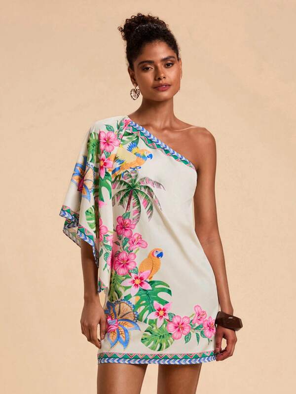 Vestido Mini Assimétrico Feminino Nature, https://bahamorenna.com/