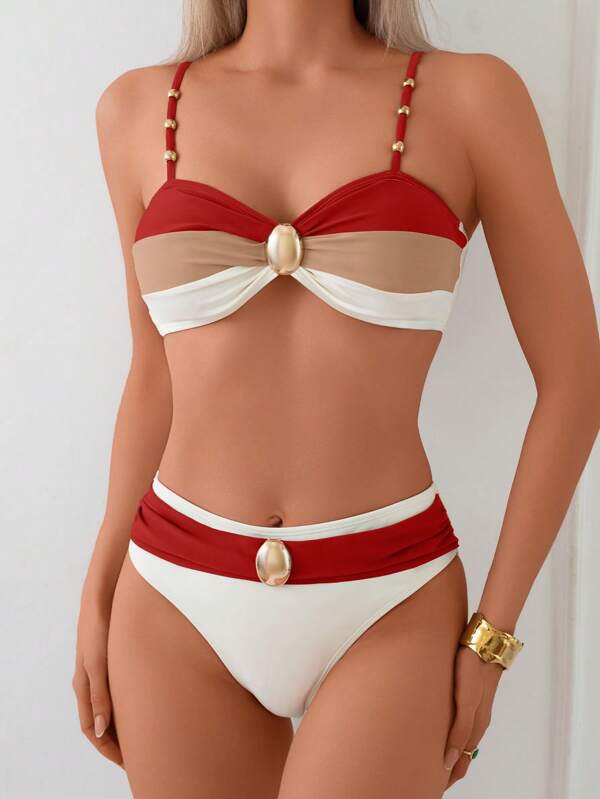 Biquíni Tricolor Gisele
