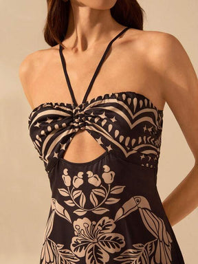 Vestido Longo Estampado Laço Anacardier, https://bahamorenna.com/