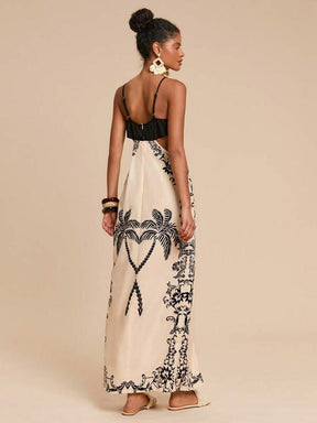 Vestido Maxi Recorte Cintura Beau, https://bahamorenna.com/