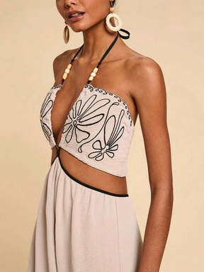 Vestido Maxi Tropical Decote V Accent, https://bahamorenna.com/