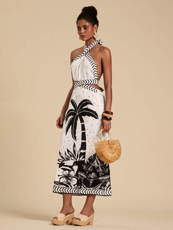 Vestido Recorte Cintura Midi Plage, https://bahamorenna.com/