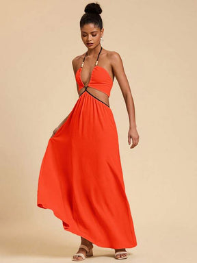 Vestido Maxi Tropical Decote V Accent, https://bahamorenna.com/