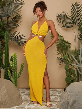 Vestido Tricotado Recorte Cintura Artisanat, https://bahamorenna.com/