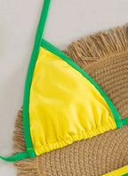 Conjunto 3 Peças Cup com Saia Mini Pocema, Baha Morenna