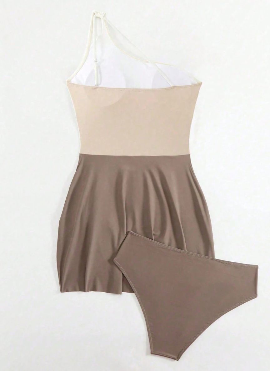 Conjunto Maiô Assimétrico Ully com Saia Degradê Envelope, Baha Morenna